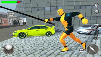 1 Schermata Super Rope Hero Gangster - Gra
