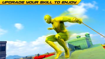 Super Rope Hero Mafia - Grand  تصوير الشاشة 2