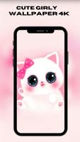 Cute Girly Wallpaper Plakat