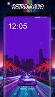 Retrowave Wallpaper imagem de tela 3