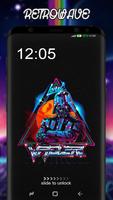 Retrowave Wallpaper imagem de tela 1