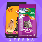 Dog Cat Pet Care & Food Offers icône