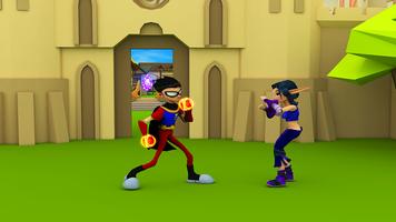 Ultimate Teens Fighting- Angry Titans پوسٹر
