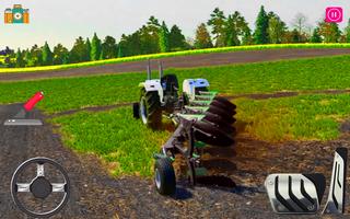 Offroad Farming Tractor Area Affiche