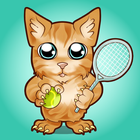 Cat Tennis Champion ícone