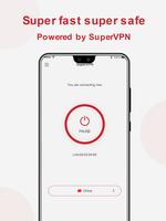 Super VPN- Free VPN Proxy Serv اسکرین شاٹ 1