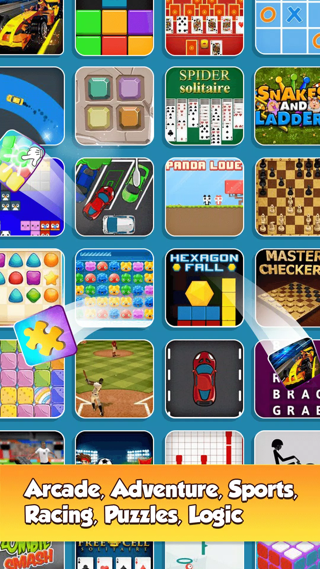 100 Games in 1 - All in one for Android - Free App Download