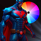 Heroes and Villains Coloring icon