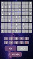 Space Concept Sudoku تصوير الشاشة 1