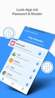 App Sperren Mit Passwort Und Fingerabdruck Plakat