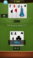 21 Blackjack Free Card Game Offline capture d'écran 2