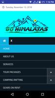 Go Himalayas-Trekking, Tours, Adventure,Expedition capture d'écran 1
