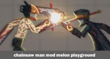 Mod Chainsaw Man for Melon plakat