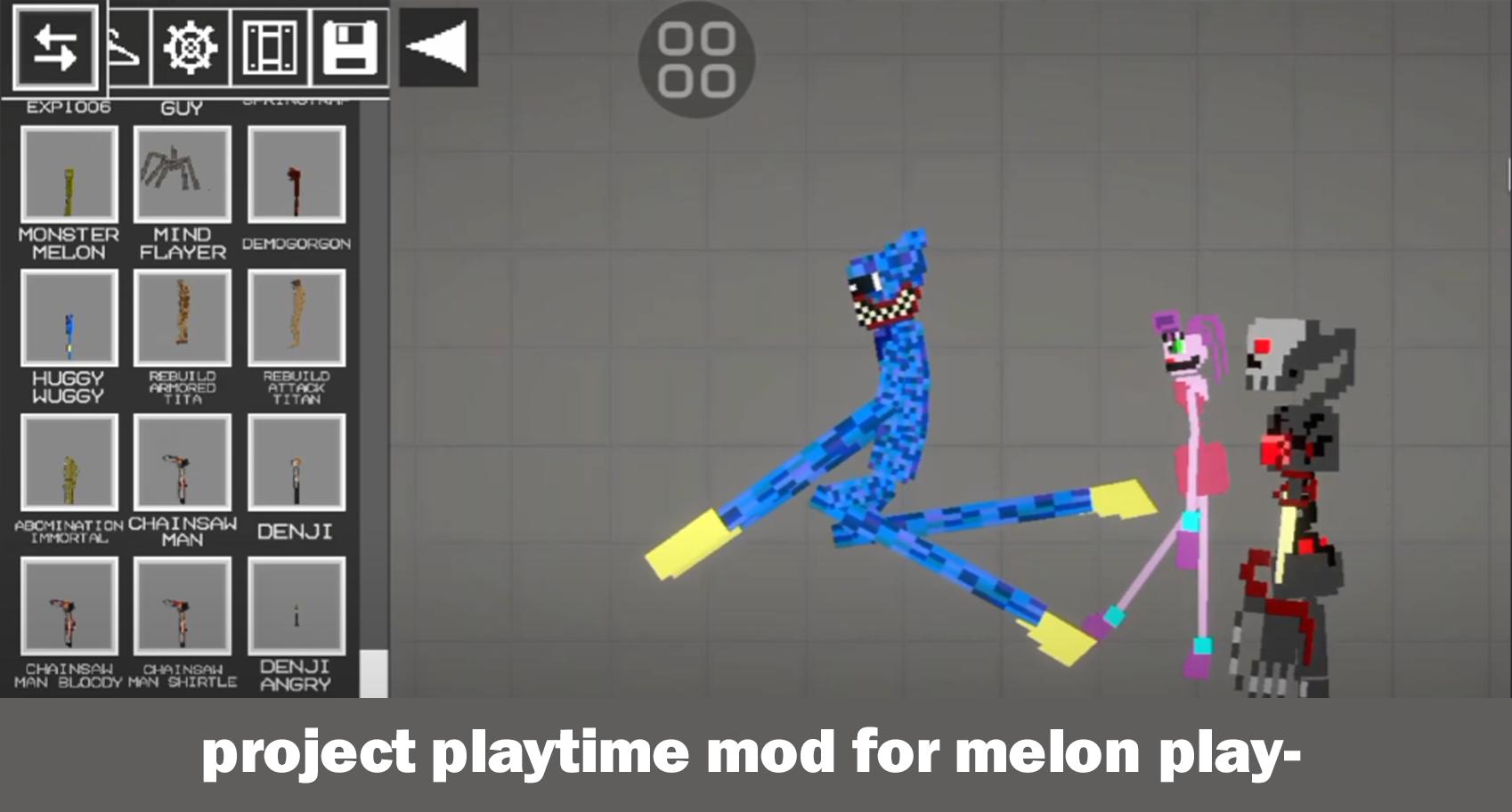 Мод на melon playground poppy playtime 3