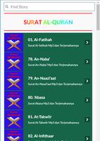 Al-Quran-Surat Pendek dan Mp3 Affiche