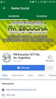 FM Escucha 107.7 - Tortuguitas স্ক্রিনশট 1