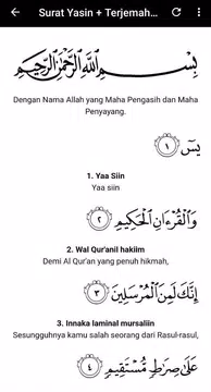 Screenshot 3 for Surat Yasin & Tahlil Terjemaha