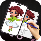 Ar Drawing Sketch and trace ícone