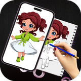Ar Drawing Sketch and trace icon