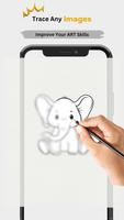 Ar Drawing Sketch and trace imagem de tela 2