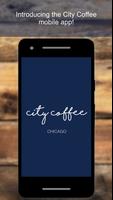 City Coffee Chicago Poster