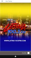 Latina 100.3 poster