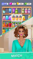 Fashion Triple Match: Dress Up تصوير الشاشة 1