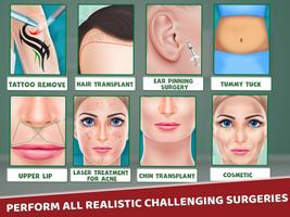 Cosmetic Surgery ASMR Salon الملصق