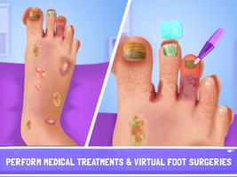 ASMR Foot Doctor Dash Hospital Affiche