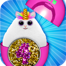 Flip Sequin Surprise Egg! Talking Unicorn Plush-APK