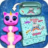 Unboxing Bigger Surprise Box! Caticorn Fingerhug simgesi