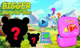 Bigger Surprise Panda! Blind Bag Surprise Pockets الملصق