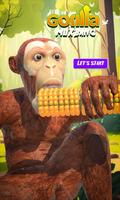 Gorilla Mukbang! ASMR Eating Plakat
