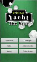 Originale Yacht Dice Game Affiche