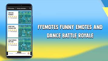 FFEmotes 🕺 funny emotes and dance Battle Royale Affiche