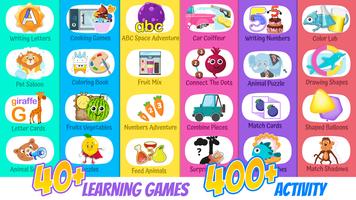Poster Syrup Preschool Learning Games