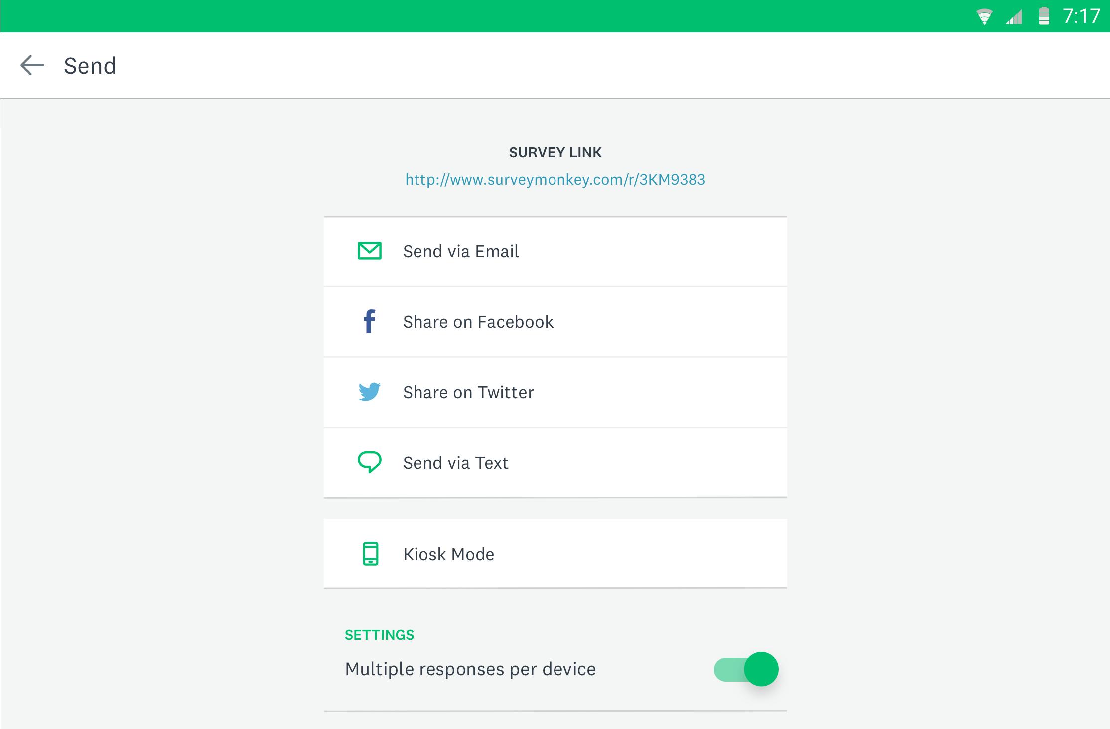 SurveyMonkey cho Android - Tải về APK