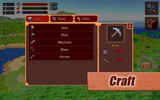 Crafting Game Cube Island 3D screenshot 3