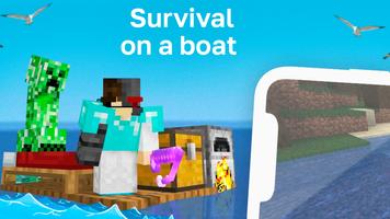 Raft Survival Map Mod 海报