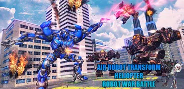 Air Robot Transform Helicopter