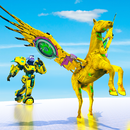 Flying Horse Transform Robot-APK