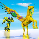 Flying Horse Transform Robot أيقونة