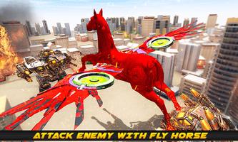 Flying Horse Transform Robot capture d'écran 1