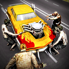 Zombie Highway Car Smasher sim أيقونة