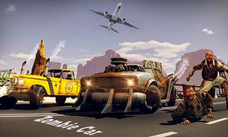 Zombie Highway Car Smasher sim ảnh chụp màn hình 1