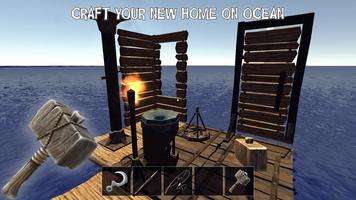 Raft Survival Ark Simulator ảnh chụp màn hình 1
