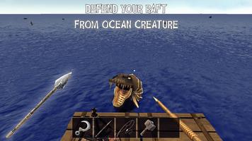 Raft Survival Ark Simulator ảnh chụp màn hình 3