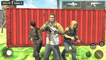 Survival Squad Free Battlegrounds Fire 3D capture d'écran 2