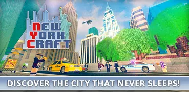 New York City Craft: Blocky NYC Building Game 3D