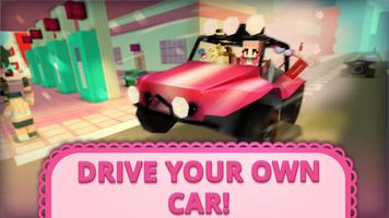 Girls Car Craft الملصق